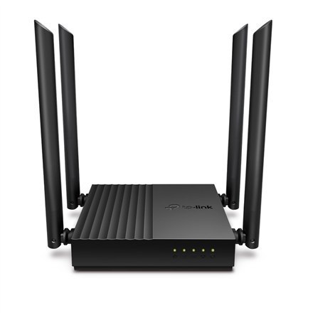 TP-LINK | Router Wi-Fi AC1200 Wireless MU-MIMO | Archer C64 | 802.11ac | 867+400 Mbit/s | Mbit/s | Porty Ethernet LAN (RJ-45) 4 TP-LINK | Router Wi-Fi AC1200 Wireless MU-MIMO | Archer C64 | 802.11ac | 867+400 Mbit/s | Mbit/s | Porty Ethernet LAN (RJ-45) 4