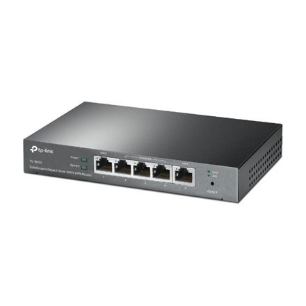 TP-LINK | SafeStream Multi-WAN VPN Router | TL-ER605 | 802.1q | Mbit/s | 10/100/1000 Mbit/s | Porty Ethernet LAN (RJ-45) 1 Stały TP-LINK | SafeStream Multi-WAN VPN Router | TL-ER605 | 802.1q | Mbit/s | 10/100/1000 Mbit/s | Porty Ethernet LAN (RJ-45) 1 Stały
