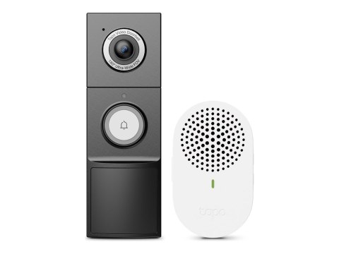 TP-LINK Video Doorbell Camera | Tapo D235 | 5 MP | 1.18mm/F1.8 | IP66 | H.264 | Micro SD, Max. 512 TP-LINK Video Doorbell Camera | Tapo D235 | 5 MP | 1.18mm/F1.8 | IP66 | H.264 | Micro SD, Max. 512