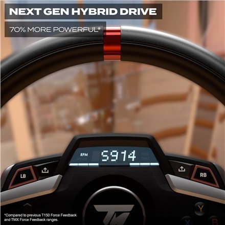 Thrustmaster | Kierownica | T128-X | Czarna | Kierownica do gier wyścigowych Thrustmaster | Kierownica | T128-X | Czarna | Kierownica do gier wyścigowych