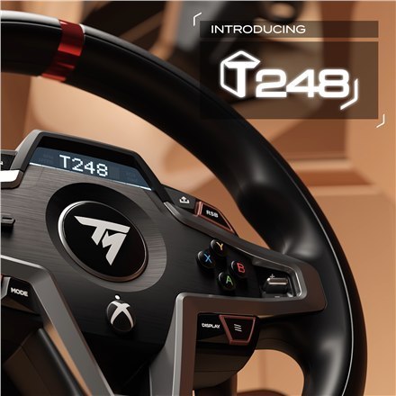 Thrustmaster | Kierownica | T128-X | Czarna | Kierownica do gier wyścigowych Thrustmaster | Kierownica | T128-X | Czarna | Kierownica do gier wyścigowych