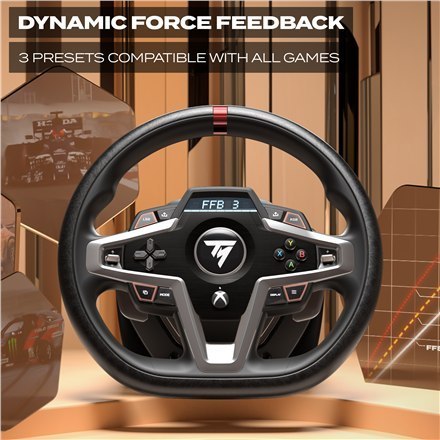 Thrustmaster | Kierownica | T248X | Czarna | Kierownica do gier wyścigowych Thrustmaster | Kierownica | T248X | Czarna | Kierownica do gier wyścigowych