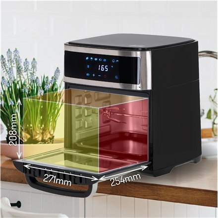 Adler | AD 6309 | Airfryer Oven | Moc 1700 W | Pojemność 13 L | Stal nierdzewna/czarny Adler | AD 6309 | Airfryer Oven | Moc 1700 W | Pojemność 13 L | Stal nierdzewna/czarny