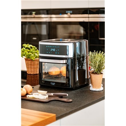 Adler | AD 6309 | Airfryer Oven | Moc 1700 W | Pojemność 13 L | Stal nierdzewna/czarny Adler | AD 6309 | Airfryer Oven | Moc 1700 W | Pojemność 13 L | Stal nierdzewna/czarny