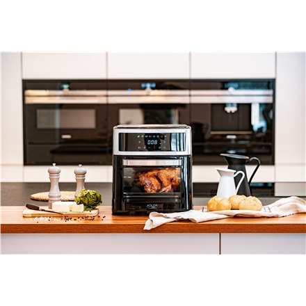Adler | AD 6309 | Airfryer Oven | Moc 1700 W | Pojemność 13 L | Stal nierdzewna/czarny Adler | AD 6309 | Airfryer Oven | Moc 1700 W | Pojemność 13 L | Stal nierdzewna/czarny