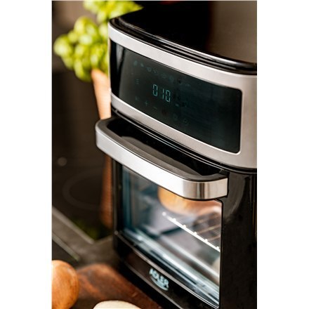 Adler | AD 6309 | Airfryer Oven | Moc 1700 W | Pojemność 13 L | Stal nierdzewna/czarny Adler | AD 6309 | Airfryer Oven | Moc 1700 W | Pojemność 13 L | Stal nierdzewna/czarny