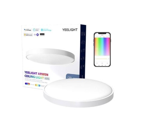Yeelight | Lampa sufitowa LED Arwen 450S | 3000 lm | 50 W | 2700-6500 K | h | LED | 220-240 V Yeelight | Lampa sufitowa LED Arwen 450S | 3000 lm | 50 W | 2700-6500 K | h | LED | 220-240 V