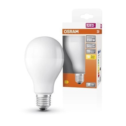 Żarówka Osram Parathom Classic LED 150 non-dim 19W/827 E27 | Lampa Osram | E27 | 19 W | Ciepła biel Żarówka Osram Parathom Classic LED 150 non-dim 19W/827 E27 | Lampa Osram | E27 | 19 W | Ciepła biel