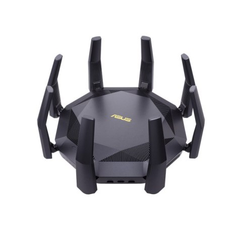 Asus | AX6000 Dual Band Router | RT-AX89X | 802.11ax | 4804+1300 Mbit/s | 10/100/1000 Mbit/s | Porty Ethernet LAN (RJ-45) 8 | Ob Asus | AX6000 Dual Band Router | RT-AX89X | 802.11ax | 4804+1300 Mbit/s | 10/100/1000 Mbit/s | Porty Ethernet LAN (RJ-45) 8 | Ob