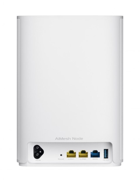 Asus | ZenWiFi AX Hybrid (XP4) (1pk White) | 802.11ax | 574+1201 Mbit/s | 10/100/1000 Mbit/s | Porty Ethernet LAN (RJ-45) 2 | Ob Asus | ZenWiFi AX Hybrid (XP4) (1pk White) | 802.11ax | 574+1201 Mbit/s | 10/100/1000 Mbit/s | Porty Ethernet LAN (RJ-45) 2 | Ob