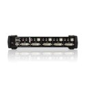 Aten 4-Port USB DVI/Audio KVMP Przełącznik - Bezpieczne zarządzanie komputerami za pomocą jednego zestawu klawiatury, myszy i mo