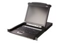 Aten | 8-portowy przełącznik KVM PS/2-USB VGA 17" LCD z portem Daisy-Chain i obsługą urządzeń peryferyjnych USB | CL5708M