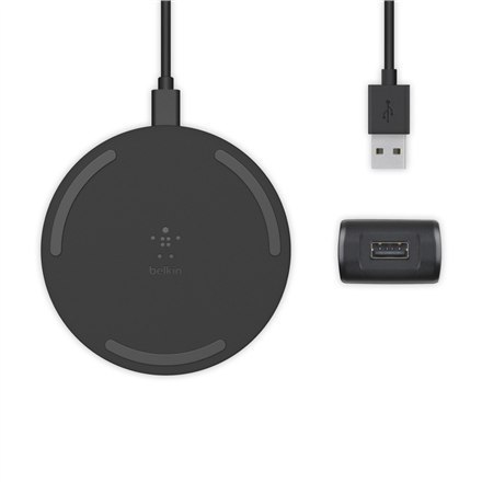Belkin | WIA001vfBK | Bezprzewodowa Podstawka Ładowania z PSU i Kablem Micro USB Belkin | WIA001vfBK | Bezprzewodowa Podstawka Ładowania z PSU i Kablem Micro USB