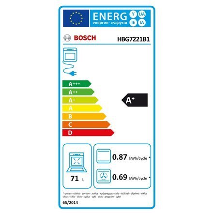 Bosch | Piekarnik | HBG7221B1 | 71 L | Elektryczny | Hydrolityczny | Dotykowy | Wysokość 59,5 cm | Szerokość 59,4 cm | Czarny Bosch | Piekarnik | HBG7221B1 | 71 L | Elektryczny | Hydrolityczny | Dotykowy | Wysokość 59,5 cm | Szerokość 59,4 cm | Czarny