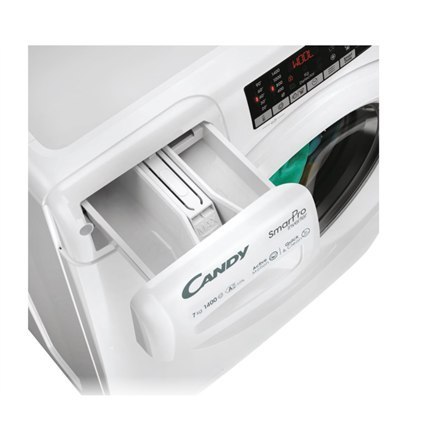 Candy CO4474TWM6/1-S Washing Machine, A, Front loading, Depth 45 cm, 7 kg, White Candy CO4474TWM6/1-S Washing Machine, A, Front loading, Depth 45 cm, 7 kg, White