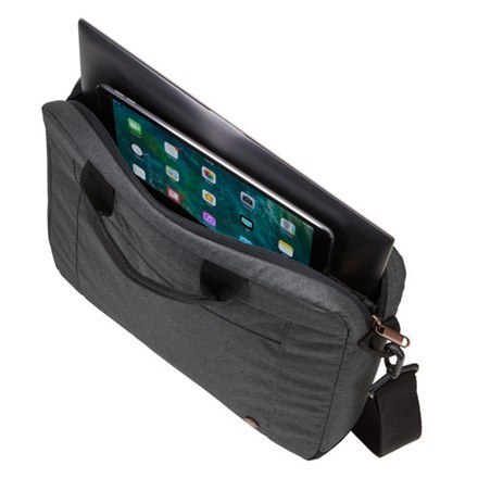 Case Logic | Pasuje do rozmiaru 14 " | Era Attaché | Messenger - Briefcase | Obsidian | Pasek na ramię Case Logic | Pasuje do rozmiaru 14 " | Era Attaché | Messenger - Briefcase | Obsidian | Pasek na ramię