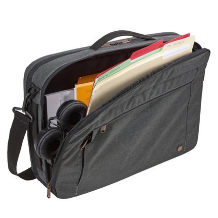 Case Logic | Pasuje do rozmiaru 15,6 " | Era Hybrid Briefcase | Messenger - Briefcase/Backpack | Obsidian | Pasek na ramię Case Logic | Pasuje do rozmiaru 15,6 " | Era Hybrid Briefcase | Messenger - Briefcase/Backpack | Obsidian | Pasek na ramię