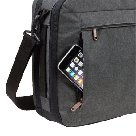 Case Logic | Pasuje do rozmiaru 15,6 " | Era Hybrid Briefcase | Messenger - Briefcase/Backpack | Obsidian | Pasek na ramię Case Logic | Pasuje do rozmiaru 15,6 " | Era Hybrid Briefcase | Messenger - Briefcase/Backpack | Obsidian | Pasek na ramię