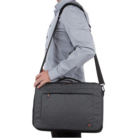 Case Logic | Pasuje do rozmiaru 15,6 " | Era Hybrid Briefcase | Messenger - Briefcase/Backpack | Obsidian | Pasek na ramię Case Logic | Pasuje do rozmiaru 15,6 " | Era Hybrid Briefcase | Messenger - Briefcase/Backpack | Obsidian | Pasek na ramię
