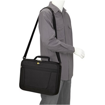 Case Logic | Pasuje do rozmiaru 15,6 " | VNCI215 | Messenger - Briefcase | Czarny | Pasek na ramię Case Logic | Pasuje do rozmiaru 15,6 " | VNCI215 | Messenger - Briefcase | Czarny | Pasek na ramię