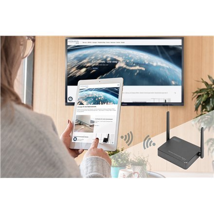 Click and Present Pro - Wireless Collaboration System | DS-55317 | 802.11ac | 10/100 Mbit/s | Porty Ethernet LAN (RJ-45) 1 | Obs Click and Present Pro - Wireless Collaboration System | DS-55317 | 802.11ac | 10/100 Mbit/s | Porty Ethernet LAN (RJ-45) 1 | Obs