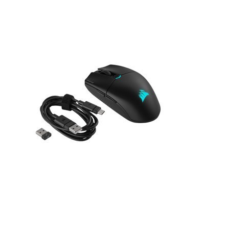 Corsair | Gaming Mouse | KATAR ELITE | przewodowa/bezprzewodowa | czarna Corsair | Gaming Mouse | KATAR ELITE | przewodowa/bezprzewodowa | czarna