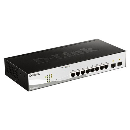 D-Link | 10-Port Gigabit Smart Managed Switch | DGS-1210-10 | Zarządzany przełącznik L2+ | Montaż w szafie Rack | Ilość portów 1 D-Link | 10-Port Gigabit Smart Managed Switch | DGS-1210-10 | Zarządzany przełącznik L2+ | Montaż w szafie Rack | Ilość portów 1