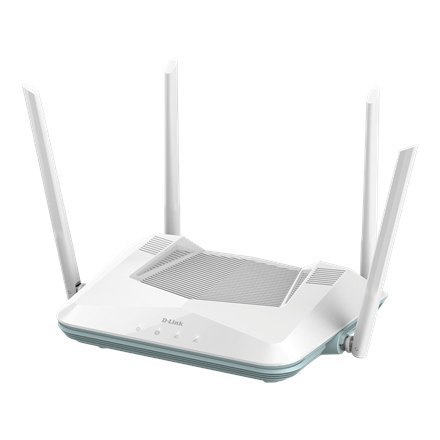 D-Link | AX3200 Smart Router | R32 | 802.11ax | 800+2402 Mbit/s | 10/100/1000 Mbit/s | Porty Ethernet LAN (RJ-45) 4 | Obsługa si D-Link | AX3200 Smart Router | R32 | 802.11ax | 800+2402 Mbit/s | 10/100/1000 Mbit/s | Porty Ethernet LAN (RJ-45) 4 | Obsługa si