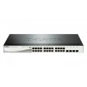 D-Link | Smart zarządzane przełączniki gigabitowe serii DGS-1210 | DGS-1210-24P | Zarządzany warstwą 2 | Desktop/Rackmountable |