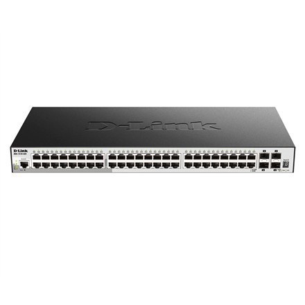 D-Link | Stackowalny inteligentny przełącznik zarządzalny z łączami 10G | DGS-1510-52X/E | Zarządzany L2 | Możliwość montażu w s D-Link | Stackowalny inteligentny przełącznik zarządzalny z łączami 10G | DGS-1510-52X/E | Zarządzany L2 | Możliwość montażu w s
