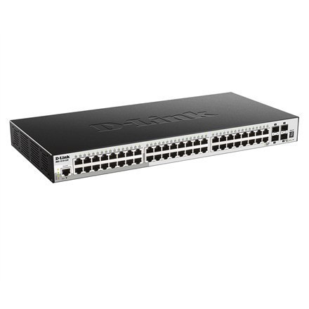 D-Link | Stackowalny inteligentny przełącznik zarządzalny z łączami 10G | DGS-1510-52X/E | Zarządzany L2 | Możliwość montażu w s D-Link | Stackowalny inteligentny przełącznik zarządzalny z łączami 10G | DGS-1510-52X/E | Zarządzany L2 | Możliwość montażu w s