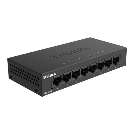 D-Link | Switch | DGS-108GL/E | Niezarządzany | Desktop | Ilość portów 10/100 Mbps (RJ-45) | Ilość portów 1 Gbps (RJ-45) 8 | Ilo D-Link | Switch | DGS-108GL/E | Niezarządzany | Desktop | Ilość portów 10/100 Mbps (RJ-45) | Ilość portów 1 Gbps (RJ-45) 8 | Ilo