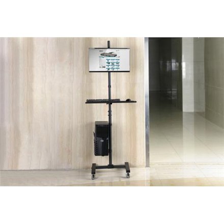 Digitus | Mobilna stacja robocza z indywidualną regulacją wysokości | DA-90374 | Uchwyt na monitor, uchwyt na komputer | 17-32 " Digitus | Mobilna stacja robocza z indywidualną regulacją wysokości | DA-90374 | Uchwyt na monitor, uchwyt na komputer | 17-32 "