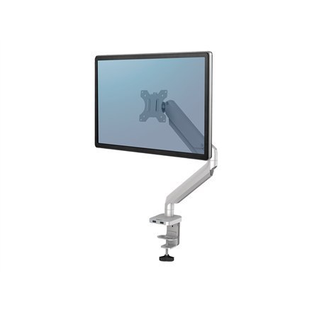 Fellowes arm for 1 monitor - Platinum silver Fellowes arm for 1 monitor - Platinum silver