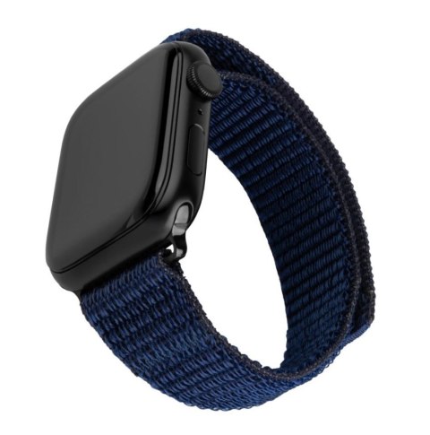 Fixed | Sporty Strap for Apple Watch 42/44/45mm | 160-210 mm | Dark blue | Nylon Fixed | Sporty Strap for Apple Watch 42/44/45mm | 160-210 mm | Dark blue | Nylon