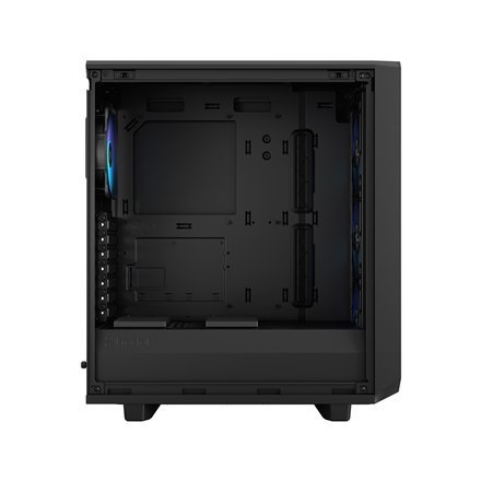 Fractal Design | Meshify 2 Compact Lite RGB | Okno boczne | Black TG Light | Mid-Tower | Zasilacz w zestawie Nie | ATX Fractal Design | Meshify 2 Compact Lite RGB | Okno boczne | Black TG Light | Mid-Tower | Zasilacz w zestawie Nie | ATX