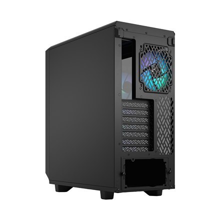 Fractal Design | Meshify 2 Compact Lite RGB | Okno boczne | Black TG Light | Mid-Tower | Zasilacz w zestawie Nie | ATX Fractal Design | Meshify 2 Compact Lite RGB | Okno boczne | Black TG Light | Mid-Tower | Zasilacz w zestawie Nie | ATX