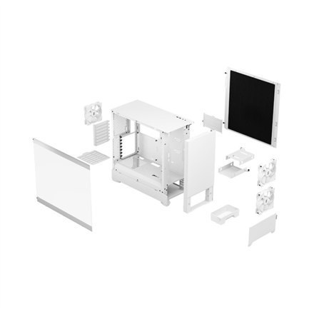 Fractal Design | Pop Silent | Side window | White TG Clear Tint | ATX, mATX, Mini ITX | Power supply included No | ATX Fractal Design | Pop Silent | Side window | White TG Clear Tint | ATX, mATX, Mini ITX | Power supply included No | ATX