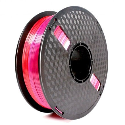 Gembird | Fioletowy/czerwony | Jedwabny filament PLA Gembird | Fioletowy/czerwony | Jedwabny filament PLA