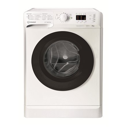 INDESIT | MTWSA 61294 WK EE | Pralka | Klasa efektywności energetycznej C | Ładowana od frontu | Pojemność prania 6 kg | 1151 ob INDESIT | MTWSA 61294 WK EE | Pralka | Klasa efektywności energetycznej C | Ładowana od frontu | Pojemność prania 6 kg | 1151 ob