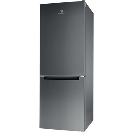 Indesit LI6 S2E X Chłodziarka,E, Wolnostojąca, Kombi, Wysokość 1,59 m, Chłodziarka netto 197 L, Zamrażarka netto 75 L, Inox | IN Indesit LI6 S2E X Chłodziarka,E, Wolnostojąca, Kombi, Wysokość 1,59 m, Chłodziarka netto 197 L, Zamrażarka netto 75 L, Inox | IN