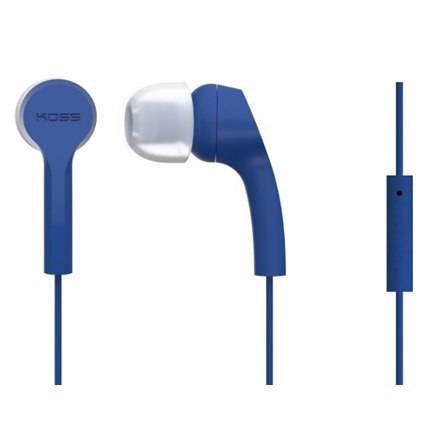 Koss | KEB9iB | Słuchawki | 3.5mm (1/8 cala) | Douszne | Mikrofon | Niebieskie Koss | KEB9iB | Słuchawki | 3.5mm (1/8 cala) | Douszne | Mikrofon | Niebieskie