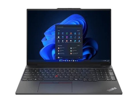 Lenovo ThinkPad E16 | Black | 16 " | IPS | WUXGA | 1920 x 1200 pixels | Anti-glare | Intel Core Ultra 7 | 155H | 16 GB | SO-DIMM Lenovo ThinkPad E16 | Black | 16 " | IPS | WUXGA | 1920 x 1200 pixels | Anti-glare | Intel Core Ultra 7 | 155H | 16 GB | SO-DIMM