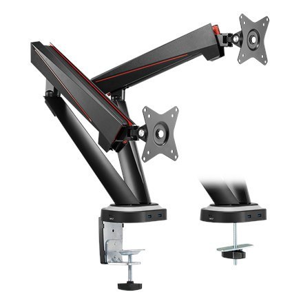 Logilink | Uchwyt biurkowy | Pochylenie, obrót, regulacja poziomu, obrót | 17-32 " | Maksymalna waga (udźwig) 8 kg | Czarny/czer Logilink | Uchwyt biurkowy | Pochylenie, obrót, regulacja poziomu, obrót | 17-32 " | Maksymalna waga (udźwig) 8 kg | Czarny/czer