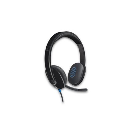 Logitech | Zestaw słuchawkowy | H540 | Nauszny USB Typ-A | Czarny Logitech | Zestaw słuchawkowy | H540 | Nauszny USB Typ-A | Czarny