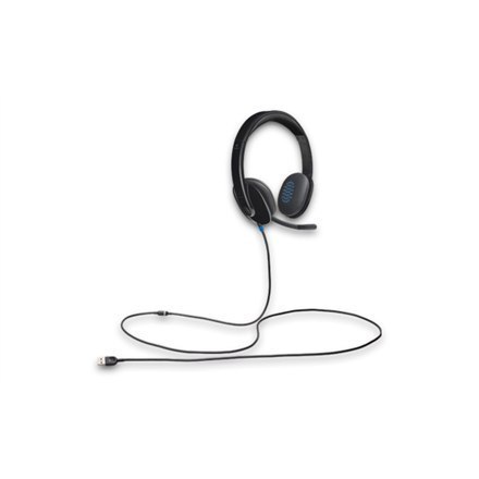 Logitech | Zestaw słuchawkowy | H540 | Nauszny USB Typ-A | Czarny Logitech | Zestaw słuchawkowy | H540 | Nauszny USB Typ-A | Czarny
