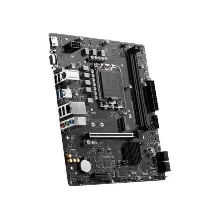 MSI | PRO H610M-E DDR4 | Rodzina procesorów Intel | Gniazdo procesora LGA1700 | DDR4 DIMM | Gniazda pamięci 2 | Obsługiwane inte MSI | PRO H610M-E DDR4 | Rodzina procesorów Intel | Gniazdo procesora LGA1700 | DDR4 DIMM | Gniazda pamięci 2 | Obsługiwane inte