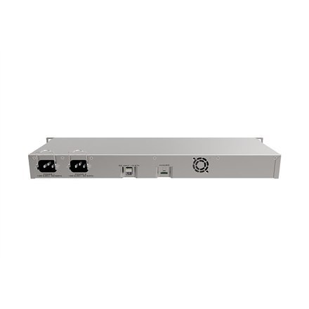 Mikrotik Wired Ethernet Router RB1100AHx4 Dude Edition, 1U Rackmount, Quad core 1.4GHz CPU, 1 GB RAM, 128 MB, 60GB M.2 SSD inclu Mikrotik Wired Ethernet Router RB1100AHx4 Dude Edition, 1U Rackmount, Quad core 1.4GHz CPU, 1 GB RAM, 128 MB, 60GB M.2 SSD inclu