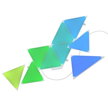 Nanoleaf | Shapes Triangles Starter Kit (9 panels) | 1 W | 16M+ colours Nanoleaf | Shapes Triangles Starter Kit (9 panels) | 1 W | 16M+ colours