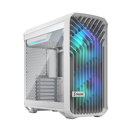 Obudowa komputerowa Fractal Design Torrent Compact RGB Biały TG (przejrzysta barwa) - Mid-Tower, Zasilacz Nie Dołączony, ATX Obudowa komputerowa Fractal Design Torrent Compact RGB Biały TG (przejrzysta barwa) - Mid-Tower, Zasilacz Nie Dołączony, ATX